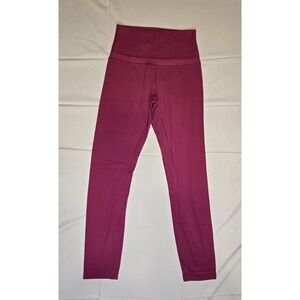 Lululemon Align High-Rise 23" Leggings in Sonic Pink, Size 0, Inside Pocket Soft